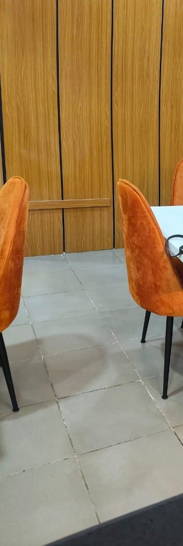 Inside Daily Dish Restaurant's dining room in Gwarinpa